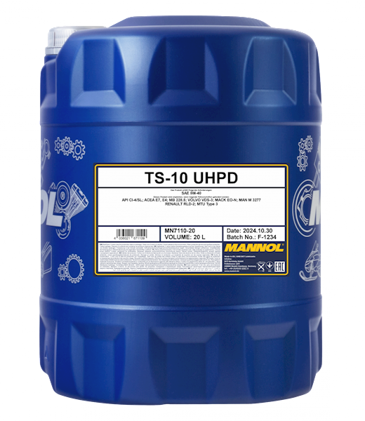 Mannol TS-10 5W40 UHPD 20L 7110