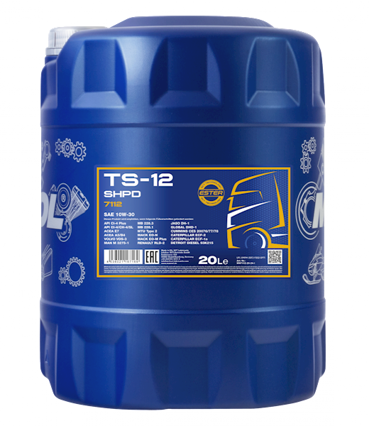 Mannol TS-12 10W30 SHPD 20L 7112