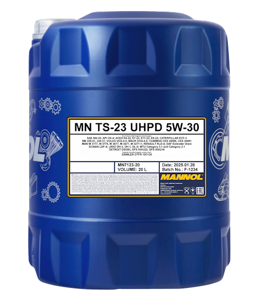 Mannol TS-23 5W30 UHPD 20L 7123