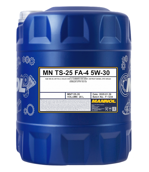 Mannol TS-25 5W30 20L 7125