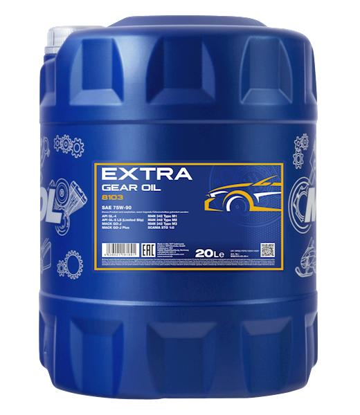 Mannol Extra Getriebeoel 75W90 20L 8103