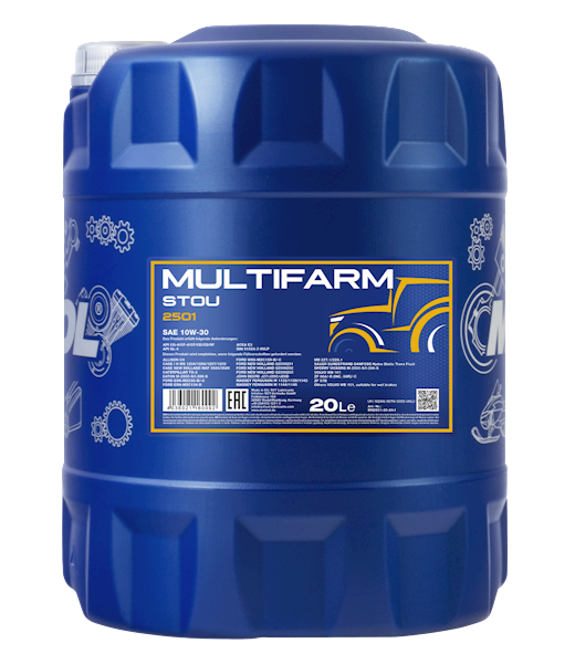 Mannol Multifarm Stou SAE 10W30 20L 2501