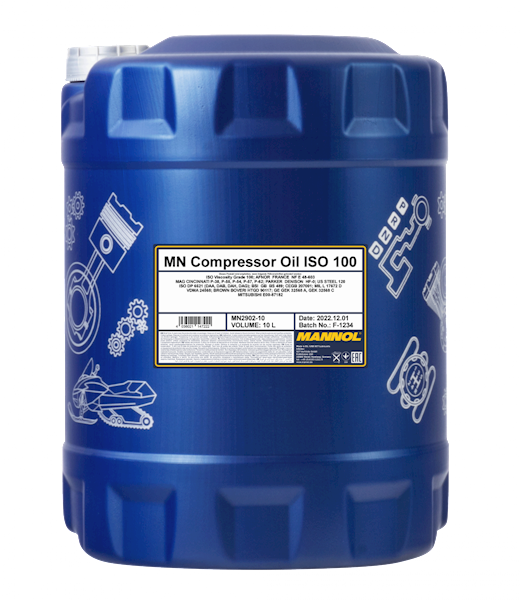 Mannol Compressor Oil ISO 100 10L 2902