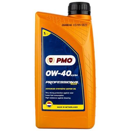 PMO Professional A3/B4 0W40 1L