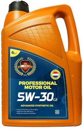 PMO Professional C3 Ester-Power 5W40 4L PAO+ESTER