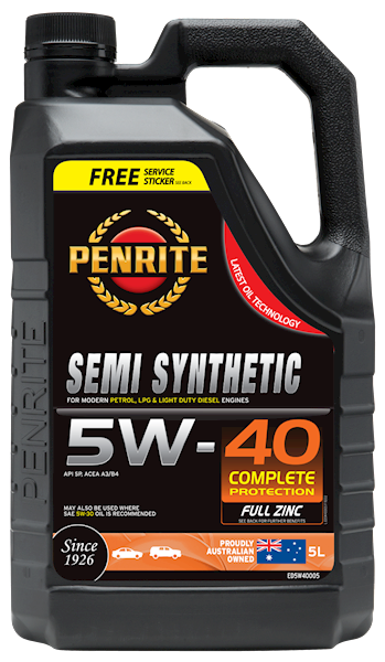 Penrite Semi Synthetic 5W40 5L