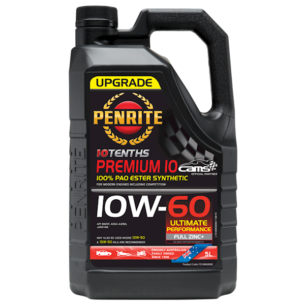 Penrite Premium 10 10W60 PAO/Ester 5L