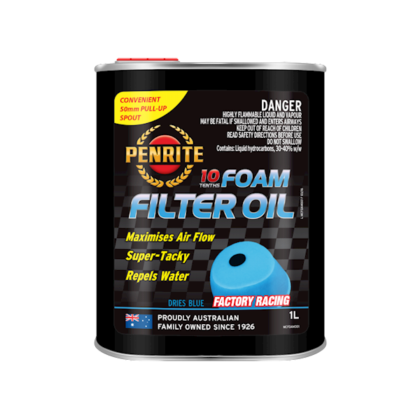 Penrite 10 Tenths Foam Filter Oil 1L