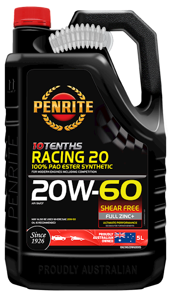 Penrite Racing 20 20W60 PAO/Ester 5L