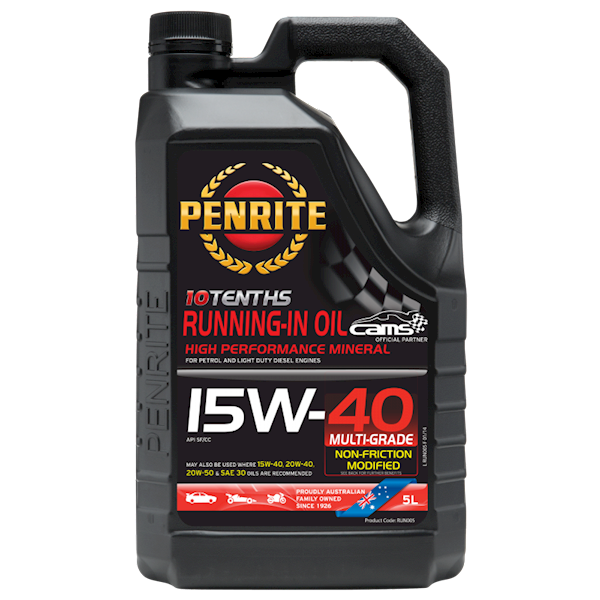 Penrite 10 Tenths Running-In Oil 15W40 5L