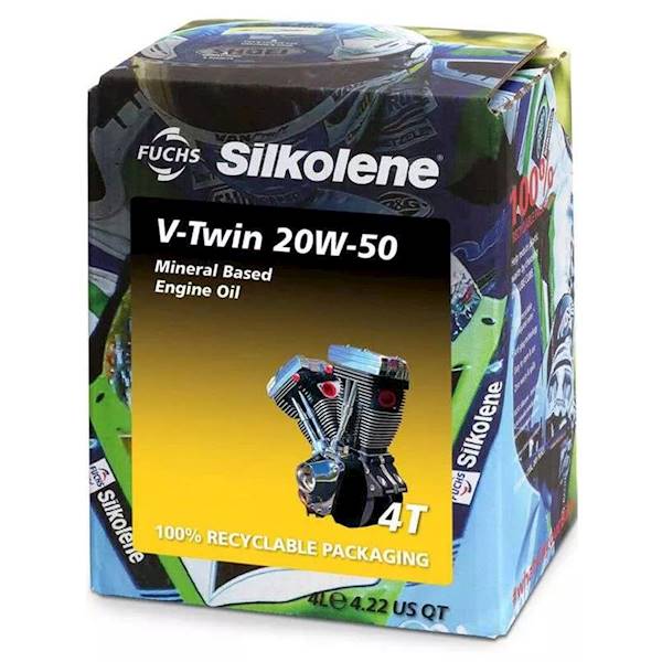 Fuchs Silkolene V-Twing 20W50 4L