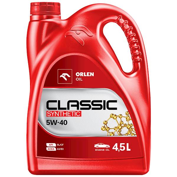 Orlen Oil Classic Synthetic 5W40 4,5L