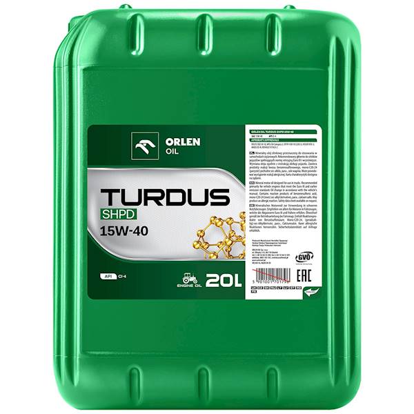 Orlen Turdus SHPD 15W40 20L