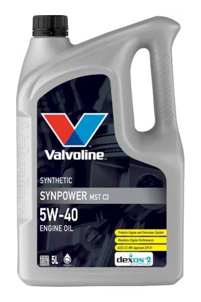 Valvoline Synpower MST C3 5W40 5L