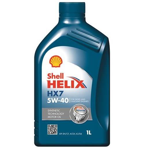 Shell Helix HX7 5W40 1L