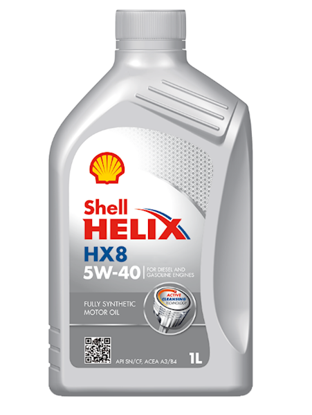 Shell Helix HX8 Synthetic 5W40 1L