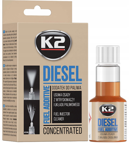 K2 Diesel Dodatek do wtrysków 50ml