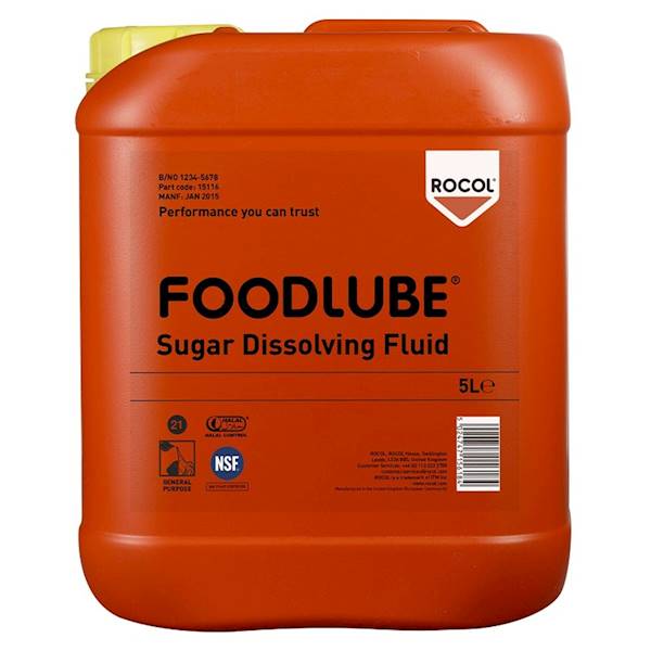 Rocol Foodlube Sugar Dissolving Fluid 5L
