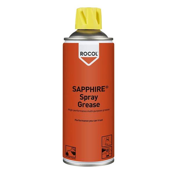Rocol Sapphire Spray Grease 12x400ml