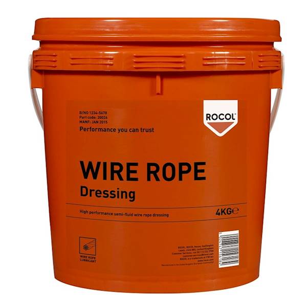 Rocol Wire Rope Dressing 4kg