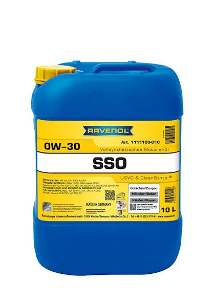 Ravenol SSO SAE 0W-30 USVO 10L