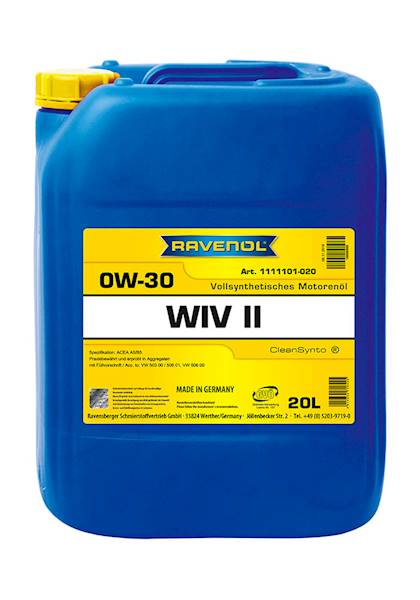 Ravenol WIV SAE 0W-30 CleanSynto 20L