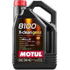 Motul 8100 X-clean gen2 5W40 5L
