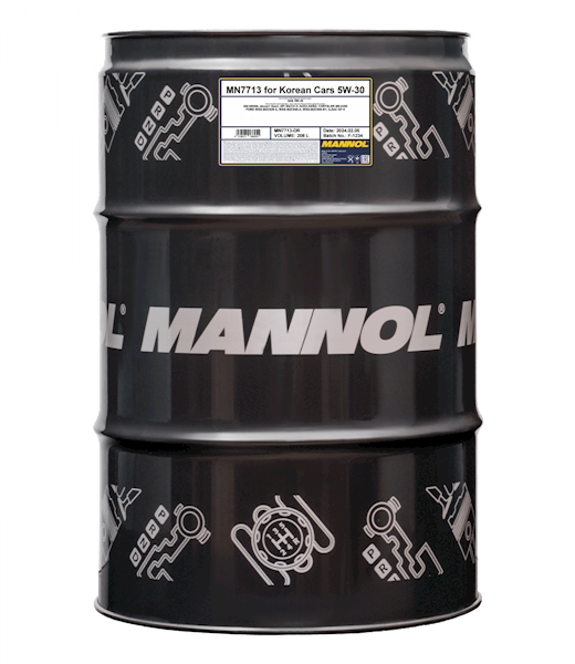 Mannol for Korean Cars 5W30 208L 7713
