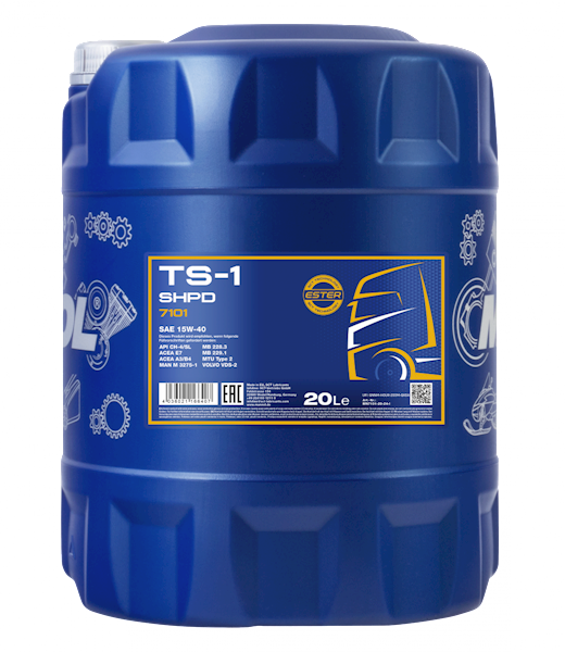 Mannol TS-1 15W40 SHPD 20L 7101