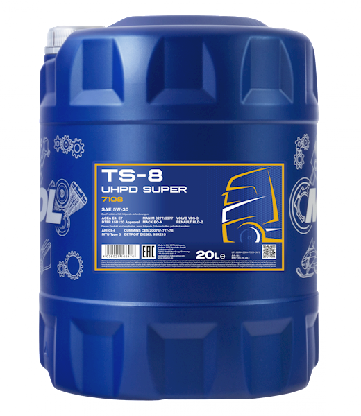 Mannol TS-8 5W30 SUPER UHPD 20L 7108