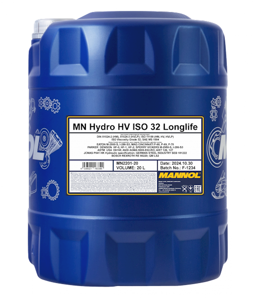 Mannol Hydro HV ISO 32 20L 2201
