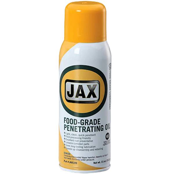 Jax Food-Grade Penetrating Oil, aerosol 12x473ml