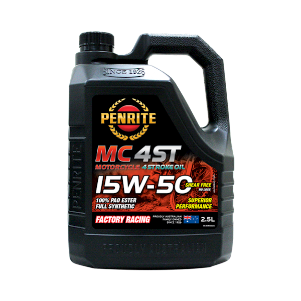 Penrite MC 4ST 15W50 100% PAO 4L