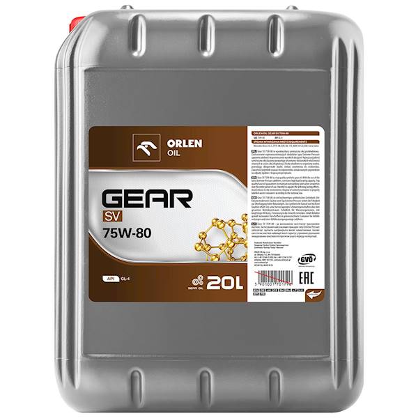 Orlen Oil Gear SV 75W80 20L
