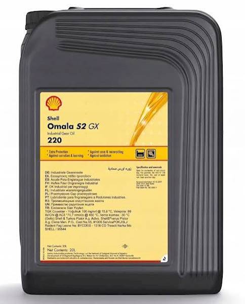Shell Omala S2 GX 220 20L