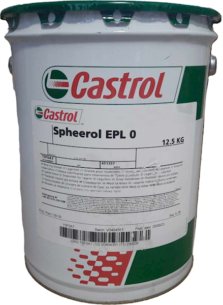 Castrol Spheerol EPL 0 12,5kg