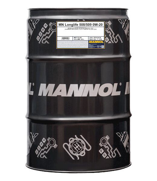 Mannol Longlife 508/509 0W20 60L 7722