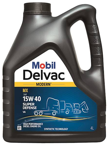Mobil Delvac Modern MX 15W40 Super Defense V4 4L