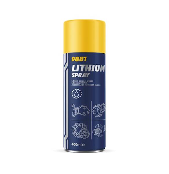 Mannol Smar Litowy Spray 400ml 9881 ŁT-43