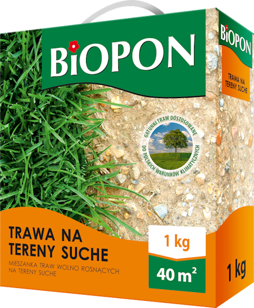 BIOPON TRAWA NA TERENY SUCHE 1 KG