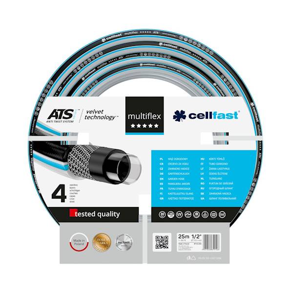 CELLFAST WĄŻ MULTIFLEX 1/2''x25m 13-200