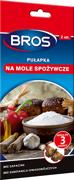 BROS PUŁAPKA N/MOLE SPOŻYWCZE