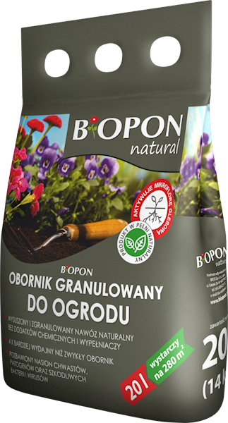 BIOPON 10L OBORNIK GRANULOWANY DO OGRODU