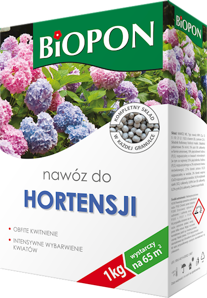 BIOPON NAWÓZ DO HORTENSJI 1KG