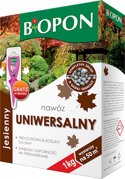 BIOPON-NAWÓZ JESIENNY UNIWERSALNY 1KG