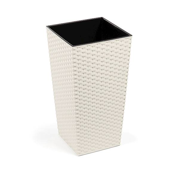 LAM. FINEZJA 300X300 RATTAN KREMOWY