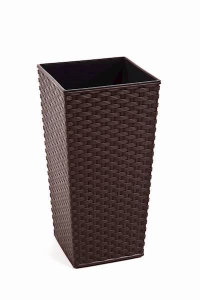 LAM. FINEZJA 250X250 RATTAN MOKKA