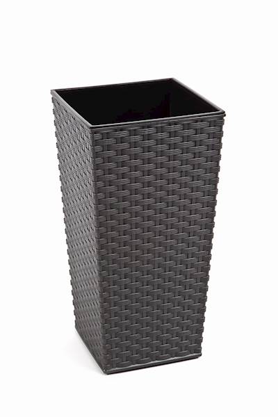 LAM. FINEZJA 190X190 RATTAN GRAFIT