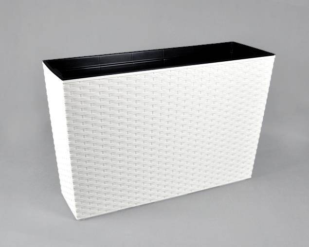 LAM. WERBENA 190X560 RATTAN BIAŁY
