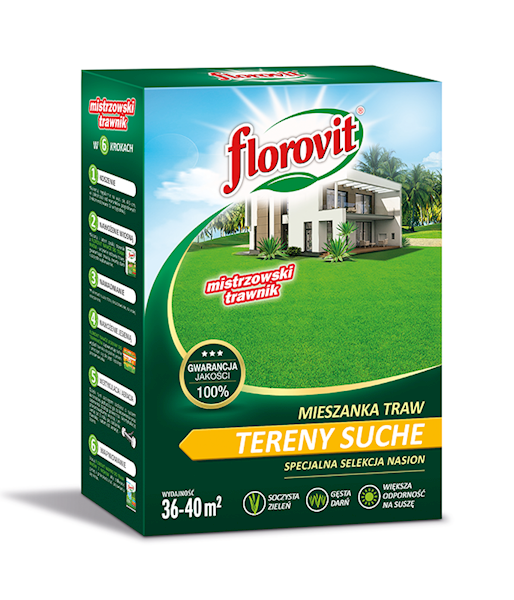 FLOROVIT 0,9KG TRAWA TERENY SUCHE KARTON